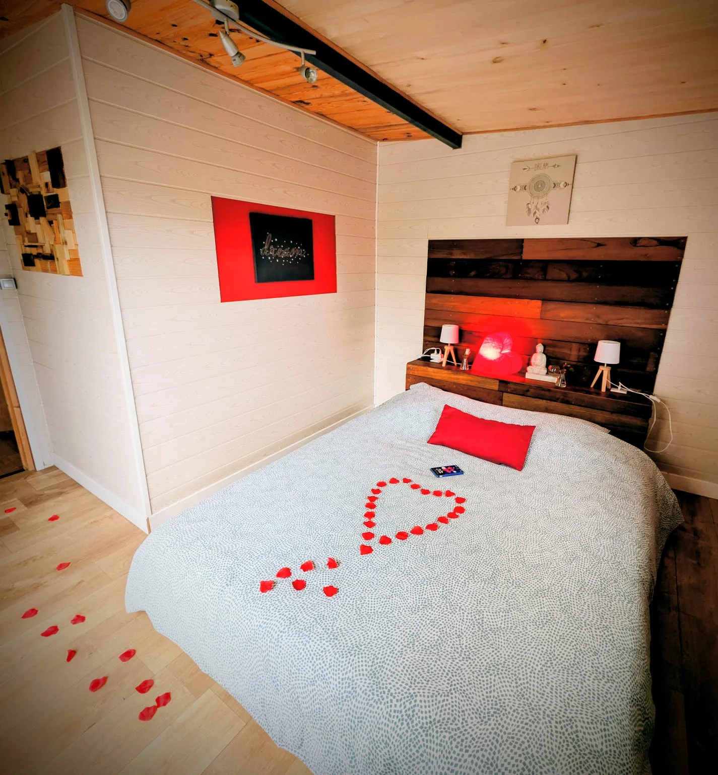 Décor romantique pack romantique au lodge