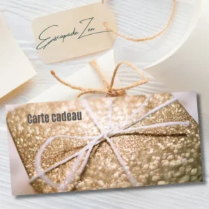 Carte cadeau escapade zen