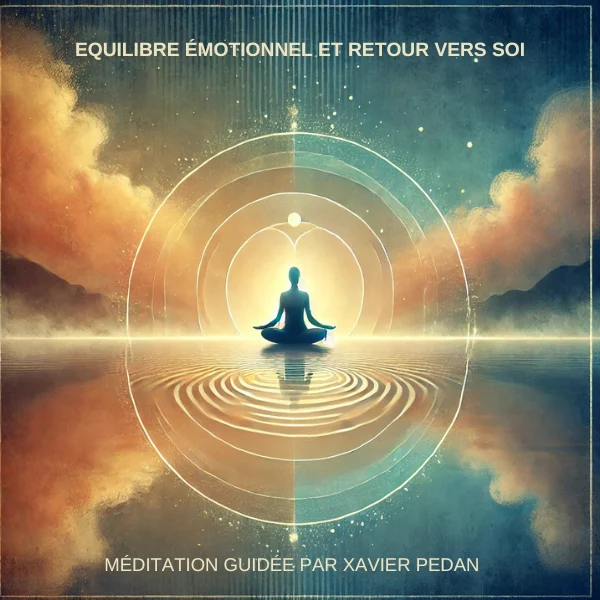 Cover méditation guidée équilibre émotionnel et retour vers le soi.