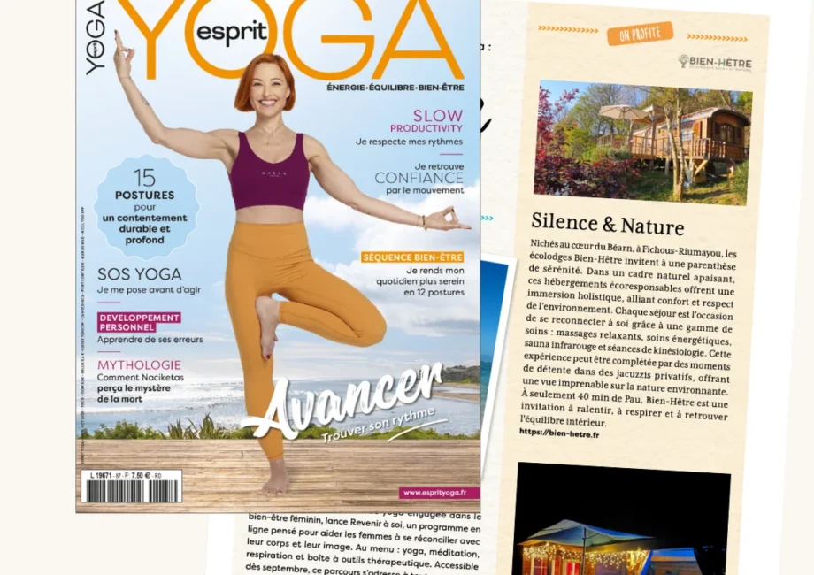 Bien-Hêtre dans Esprit Yoga : nos écolodges bien-être mis en lumière