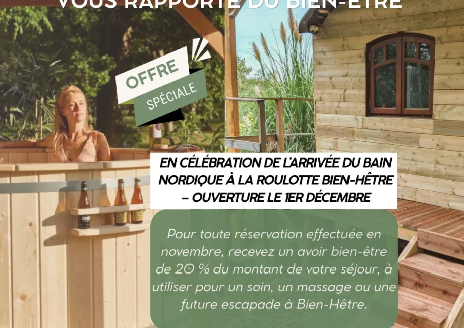 Offre spéciale de novembre – L’Avoir Bien-Être